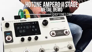 Hotone Ampero II Stage | Metal Demo