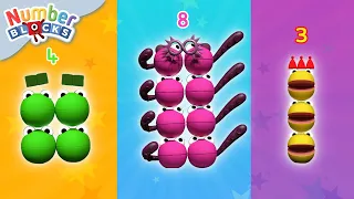 NUMBERBLOBS | Épisodes complets | Apprendre à additionner et soustraire | ​Numberblocks en français