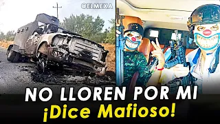 "No llores por mi, solo mira al cielo". Mafioso presintió su muerte y subió este video a Tiktok.