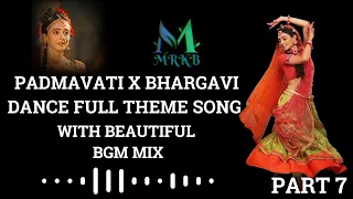 Part 7 | Last Song Of Srinivas & Bhargavi, Padmavati Dance Full theme Song with bgm | radha krishna