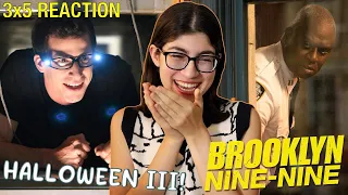 THE THIRD HALLOWEEN HEIST!! Brooklyn Nine-Nine 3x5 Reaction