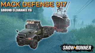 The Mack Defense M917 has a problem and how to fix it - SnowRunner Season 10