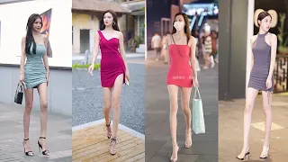 Mejores Street Fashion Tik Tok 2021 | Hottest Chinese Girls Street Fashion Style 2021 Ep.102