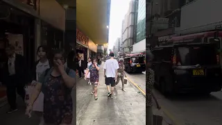 香港九龍彌敦道街景（油麻地) St Scenes of Nathan Road (Yaumatei) Kowloon, Hong Kong （4:55 pm 7 May 2024)