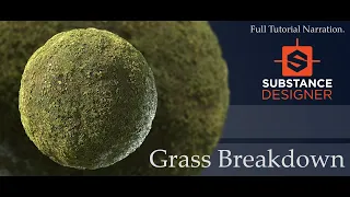 Grass Material Breakdown. 100% SUBSTANCE DESIGNER!