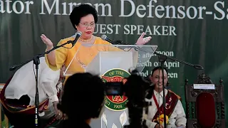 UP Cebu 2014 Commencement Exercises: Miriam Defensor Santiago Speech