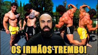 Reagindo ao treino e o shape dos irmãos TREMBO!