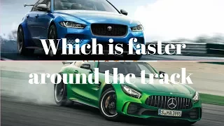 Jaguar XE SV Project 8 vs Mercedes Benz AMG GTR