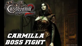 Dracula vs Carmilla Boss Fight - Castlevania Lords of Shadow 2