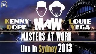 Masters at Work (Kenny Dope & Louie Vega) Live in Sydney 2013