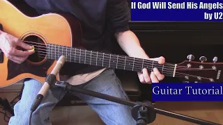 If God Will Send His Angels by U2 (Guitar Tutorial with the Isolated Vocal Track by U2)