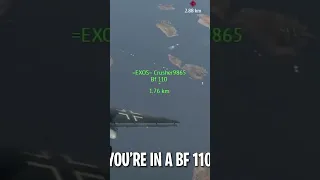 You're in a BF 110 [War Thunder]