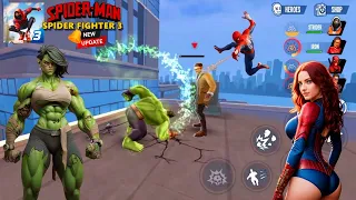 Hulk, Spiderman, Deadpool, Ironman, Superhero, Avengers Vs Criminal Part 407 || Spider Fighter 3