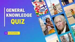 GENERAL KNOWLEDGE QUIZ 1 | Virtual Pub Quiz | 50 Trivia Questions & Answers ⟩ Level: medium