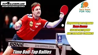 2 лучших розыграша Тимо Болла за всю историю настольного тенниса // Timo Boll best Rallies