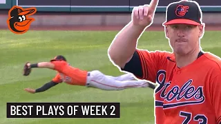 O's Best Plays of Week 2 ⚾ Austin Hays is Superman & Renato Núñez Hits Dingers | Baltimore Orioles