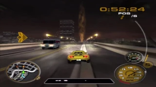 Midnight Club 3: DUB Edition Remix Gameplay Walkthrough - 300C Tournament Race 1 of 3