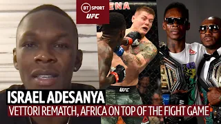 "I want that finish!" Israel Adesanya explains beef with Marvin Vettori ahead of rematch at UFC 263