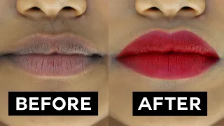 How to Apply Lipstick as a Beginner • tips for pigmented lips, thin lips & dry lips!