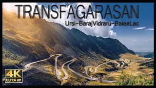 TRANSFAGARASAN TOT TRASEUL! - Barajul Vidraru, Lacul Balea, Ursi, Drona 4K