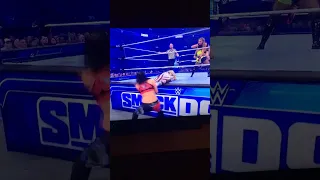 Ronda Rousey brutal arm bar on Shotzi