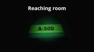 Reaching room A-500 | Rooms & Doors