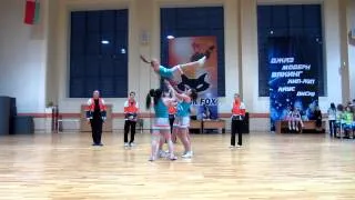 Митсо Групповой стант all girl Cheer-Grodno 2013