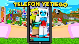 Ukradłam TELEFON YETI i ODKRYŁAM TO w Minecraft!