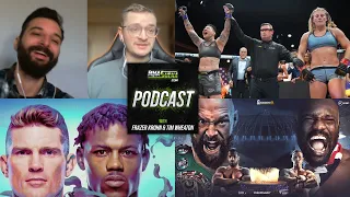 MMA Sucka Podcast - Kayla Harrison loses to Larissa Pacheco at PFL. ONE, UFC, & Tyson Fury previews