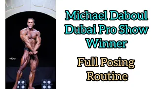 Michael Daboul | Dubai Pro Show | Classic Physics | Full Posing Routine