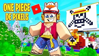 One Piece Mas são Pixels do Minecraft🤩Roblox Pixel Piece