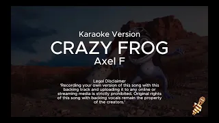 Crazy Frog - Axel F (Karaoke version)