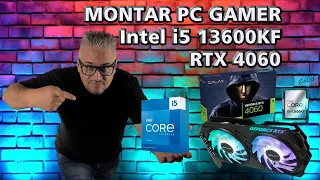 Como Montar um PC Gamer INTEL i5 13600KF + RTX 4060