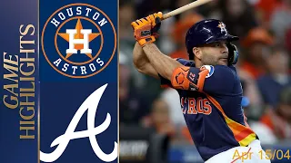 Houston Astros vs. Atlanta Braves GAME HIGHLIGHTS 04/15/2024 | MLB Spring Training 2024