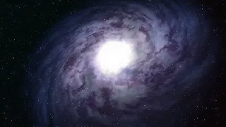 Galaxy rotation on space 4K animation free download