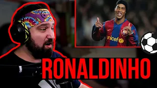 Americans First Reaction to Ronaldinho | CRAZY SKILL!