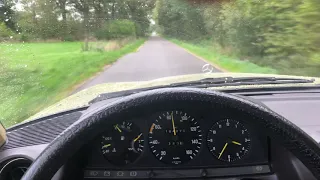 Short Test Drive Mercedes 200D 1983