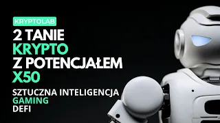 2 Tanie Kryptowaluty z Potencjałem x50 - Sztuczna Inteligencja (AI), Gaming i DeFi (2023)