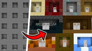 24 HORAS CRIANDO BASE SECRETA EM TODOS OS BIOMAS DO MINECRAFT - IRMANDADE