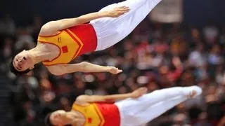 Trampoline Worlds 2011 Birmingham - Men Synchro and Women Individuals - We are Gymnastics!