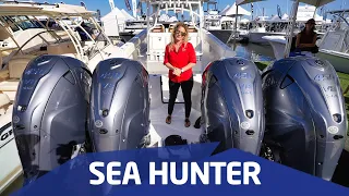 Massive Center Console ! Sea Hunter 45 Palm Beach Boat Show (Hull #1)