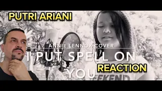 Putri Ariani - I put spell on you cover 2018 (Annie Lennox) reaction