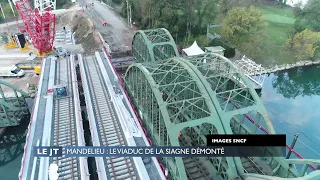 2018 - 10 - 29 - SNCF - Le Viaduc de la Siagne démonté (By Mortvor)