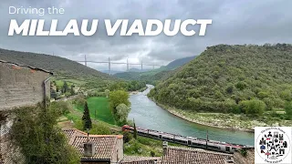 Driving through the Millau Viaduct