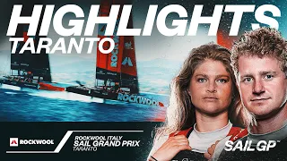 Full Highlights // ROCKWOOL Italy Sail Grand Prix | Taranto