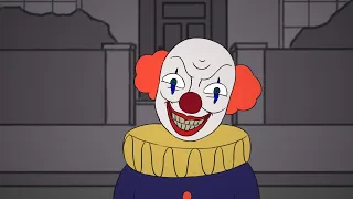 True Mad Clown Horror Story Animated