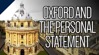 How important is the personal statement when applying to Oxford?