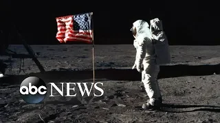Man on the moon 50 years later: The flag