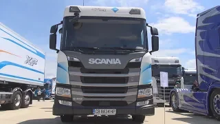 Scania G 410 A4x2NA CNG Tractor Truck (2019) Exterior and Interior