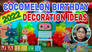 COCOMELON BIRTHDAY DECORATION IDEAS 2022 | Clark Jaiden turns 1 #cocomelon #birthday